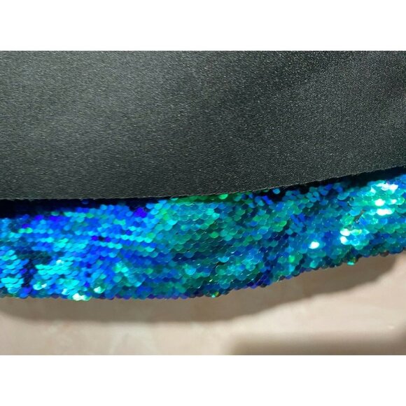 Sachin & Babi Dress bottom hem sequin Size 4 Black - Picture 4 of 12